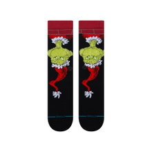 Stance Tagessocke Crew Grinch Down the Chimney schwarz - 1 Paar