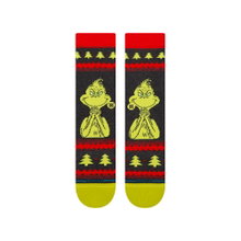 Stance Tagessocke Crew Grinch Sweater schwarz - 1 Paar