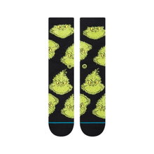Stance Tagessocke Crew Der Grinch Mean One schwarz - 1 Paar