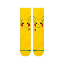 Stance Tagessocke Crew Pokemon Pikachu Bolt gelb - 1 Paar