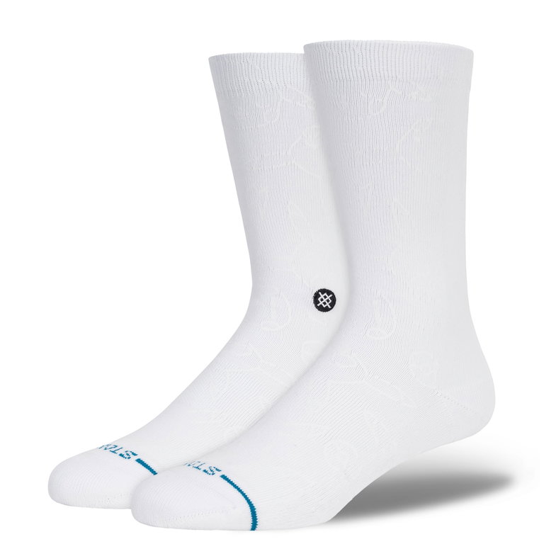 Stance Tagessocke Crew Pokemon UV Pokeball weiss - 1 Paar