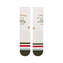 Stance Tagessocke Crew California Republic 2 weiss - 1 Paar