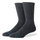 Stance Tagessocke Crew Icon Wool (verstärkte Fersen- und Zehenpartie, Merino Wolle) schwarz - 1 Paar