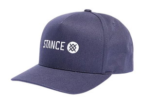 Stance Baseball Cap Icon Snapback Hat navy blue - 1 piece