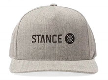 Czapka snapback Stance Basecap Icon Wool szara - 1 sztuka