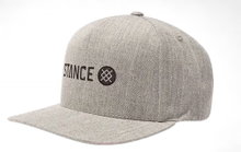 Czapka snapback Stance Basecap Icon Wool szara - 1 sztuka
