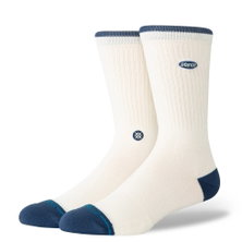 Stance Daily Sock Crew Blurred (reinforced heel and toe area) beige - 1 pair