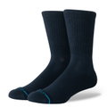 Stance Tagessocke Crew Icon (verstärkte Fersen- und Zehenpartie) navyblau - 1 Paar