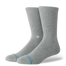 Stance Daily Sock Crew Icon (reinforced heel and toe area) grey - 1 pair