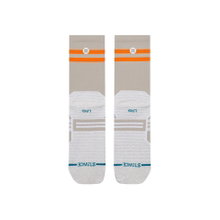 Stance Sportsocke Crew Fusion Grip hellgrau - 1 Paar