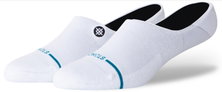 Stance Tagessocke Füsslinge No Show Icon weiss - 1 Paar