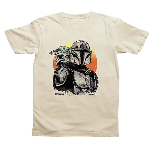 Stance Leisure T-shirt Mando (100% Cotton) vintage white Men's