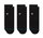 Stance Daily Sock Quarter Icon black - 3 pairs