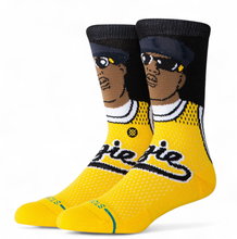 Stance Tagessocke Crew Juicy (Biggie Small) gelb - 1 Paar