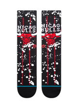 Stance Skarpetki dzienne Crew Overspray CHI czarny/czerwony - 1 para