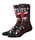 Stance Tagessocke Crew Overspray CHI schwarz/rot - 1 Paar