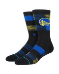 Stance Daily Sock Crew Warriors Cryptic Black/Blue - 1 Pair