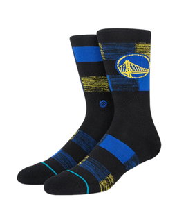 Stance Daily Sock Crew Warriors Cryptic Black/Blue - 1 Pair