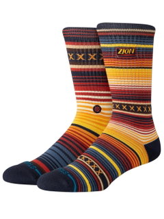 Stance Daily Sock Curren Parks Crew navy blue/multicoloured - 1 pair