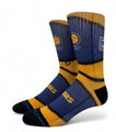 Stance Tagessocke Crew Indiana Pacers Ball blau/gelb - 1 Paar