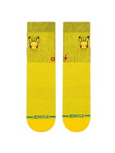 Stance Kinder-Tagessocke Crew Pokemon Pikachu Kids gelb - 1 Paar