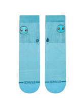 Stance Kinder-Tagessocke Crew Pokemon Schiggy Kids hellblau - 1 Paar