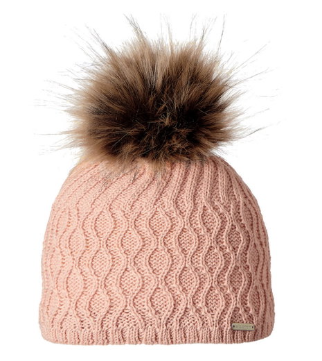 Stöhr Winter Hat (Pom Pom) Elsa Salmon Pink Women's 1 Piece
