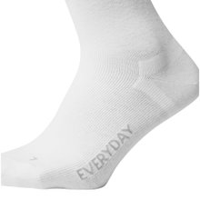 STOX Energy Socks Daily Socks Compression Cotton Everyday (promotes circulation) white/grey ladies - 1 pair