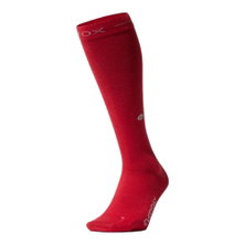 STOX Energy Socks Daily Socks Compression Cotton Everyday (promotes circulation) red/light grey Ladies - 1 Pair