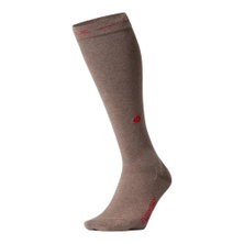 STOX Energy Socks Daily Socks Compression Cotton Everyday (promotes circulation) light brown/red ladies - 1 pair