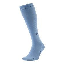 STOX Energy Socks Daily Sock Compression Cotton Everyday (promotes circulation) light blue/dark blue ladies - 1 pair