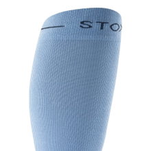 STOX Energy Socks Daily Sock Compression Cotton Everyday (promotes circulation) light blue/dark blue ladies - 1 pair