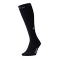 STOX Energy Socks Tagessocke Kompression Cotton Everyday (fördert Durchblutung) schwarz/weiss Damen - 1 Paar