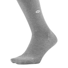 STOX Energy Socks Daily Compression Cotton Everyday (promotes circulation) grey/white ladies - 1 pair