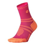 STOX Energy Socks Running Compression Ankle Socks (targeted compression) pink/orange ladies - 1 pair
