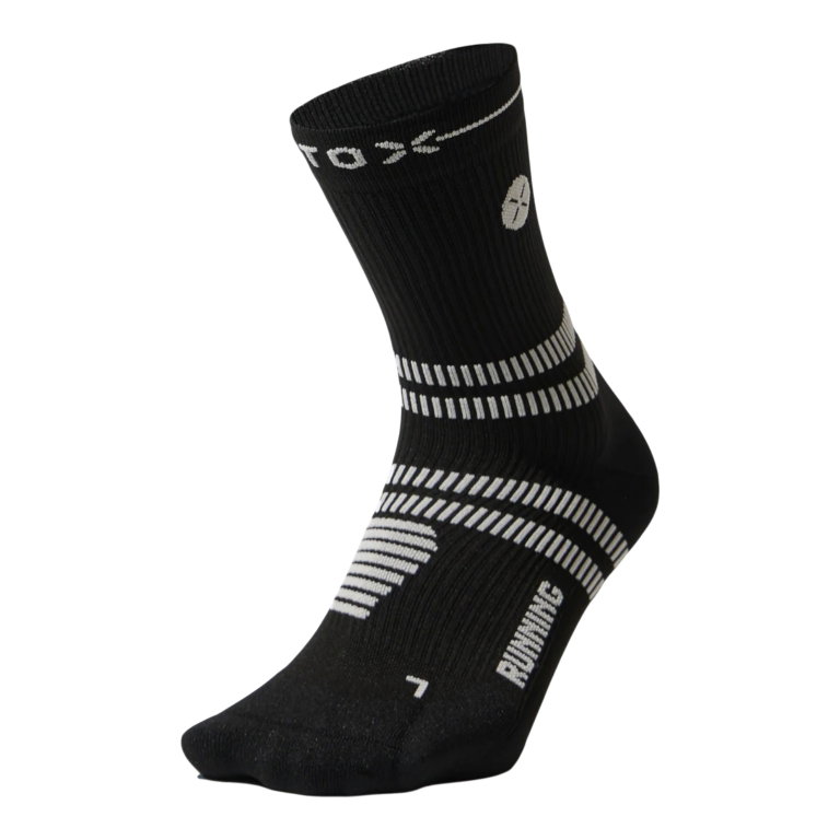STOX Energy Socks Running Compression Ankle Socks (targeted compression) black ladies - 1 pair