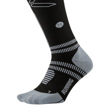 STOX Energy Socks Laufsocke Kompression Running Socks (fördert Durchblutung) schwarz Herren - 1 Paar