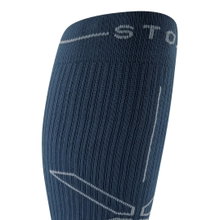 STOX Energy Socks Running Socks Compression (promotes circulation) blue/grey men's - 1 pair