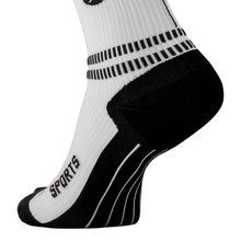 STOX Energy Socks Sports Socks Compression Sports Socks Calf (promotes circulation) white/black ladies - 1 pair