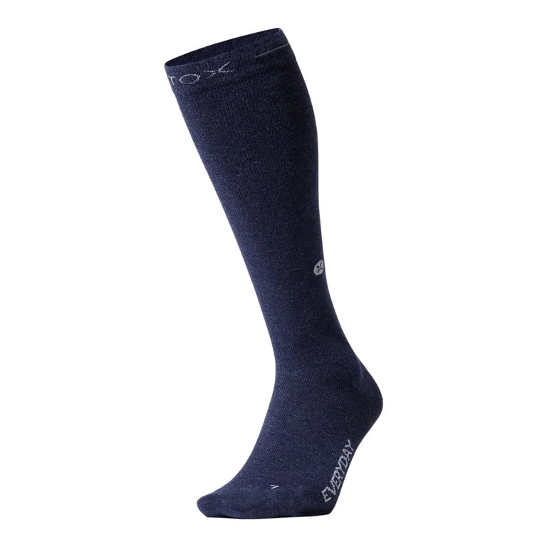 STOX Energy Socks Tagessocke Everyday Kompressionssocken für den Alltag (fördert die Durchblutung) blau Herren - 1 Paar
