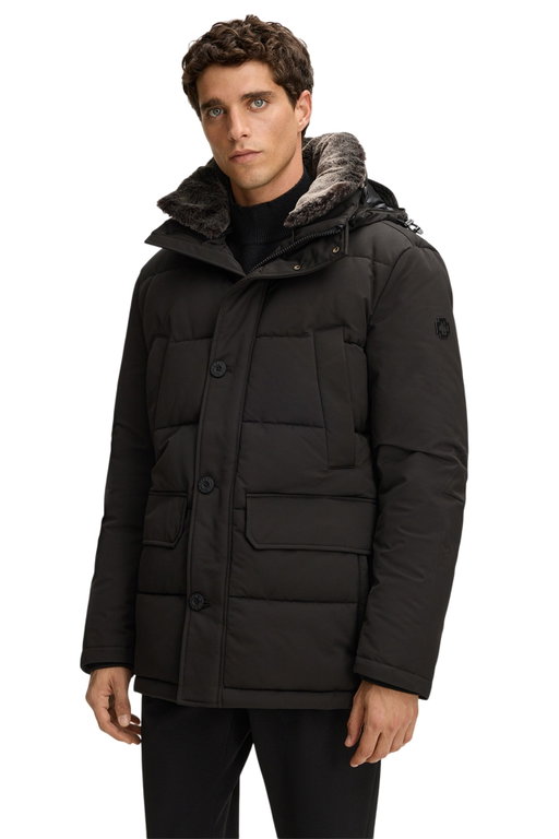 STRELLSON Winterjacke Plaza 2.0 (Steppjacke, wind- und wasserfest) schwarz Herren