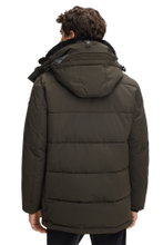 STRELLSON Winter Jacket Plaza 2.0 (Quilted Jacket, Wind and Waterproof) Olive Green Men's
