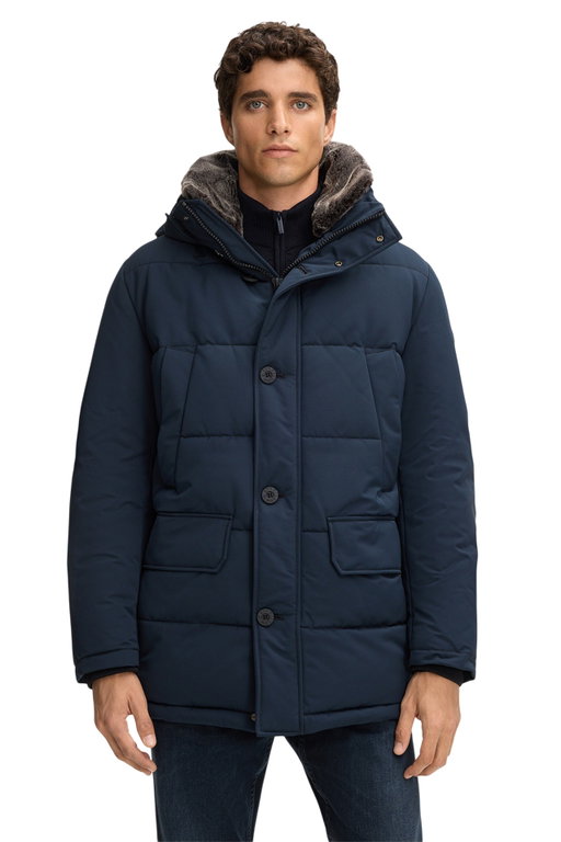 STRELLSON Winterjacke Plaza 2.0 (Steppjacke, wind- und wasserfest) dunkelblau Herren