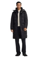 STRELLSON Wintermantel Crasher (Steppmantel, wind- und wasserabweisend) schwarz Herren