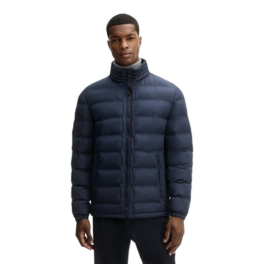 STRELLSON Quilted Jacket Modena Fused (perfect thermal insulation, stand-up collar) dark blue men's
