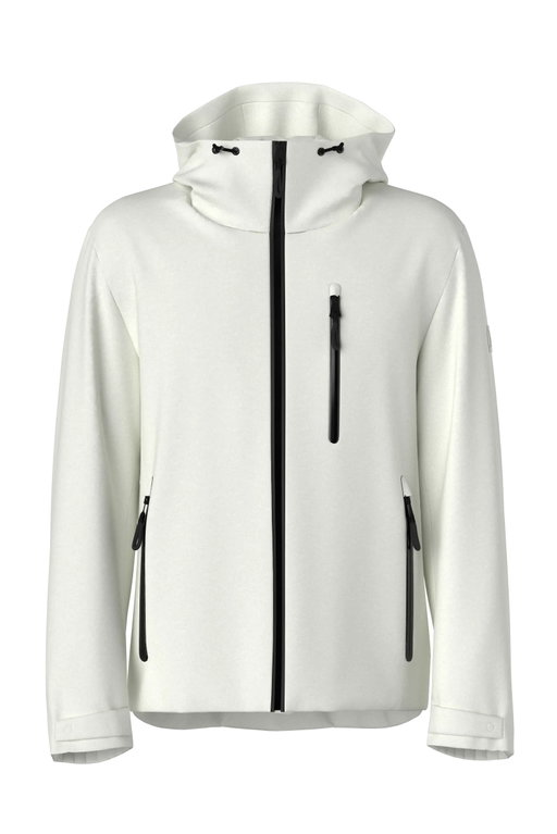 STRELLSON Kurtka Flex Cross Hoody 2.0 biała męska