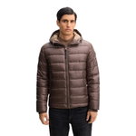 STRELLSON Baveno Quilted Jacket (perfect thermal insulation, hood) brown men's