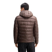 STRELLSON Baveno Quilted Jacket (perfect thermal insulation, hood) brown men's