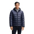 STRELLSON Steppjacke Baveno (perfekte Wärmeisolierung, Kapuze) dunkelblau Herren