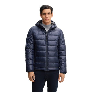 STRELLSON Baveno Quilted Jacket (perfect thermal insulation, hood) dark blue men's